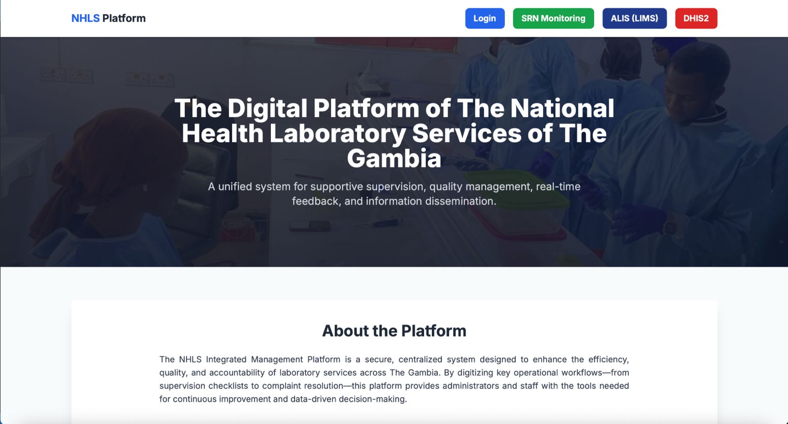 NHLS Project